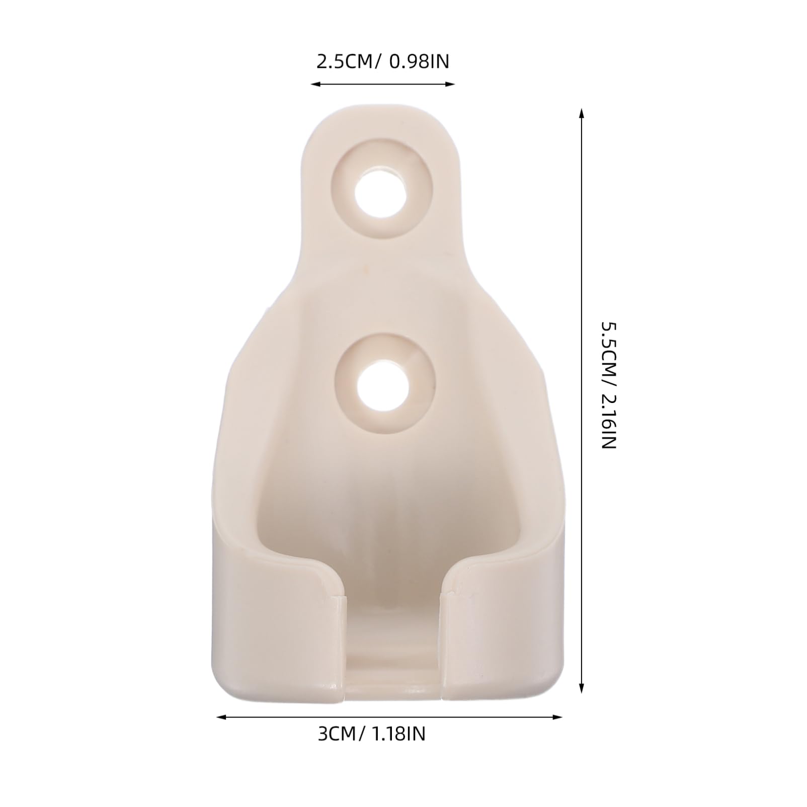 ARTIBETTER 2pcs Roller Blind Brackets Replacement Parts for Indoor & Outdoor Sunshade Roller Shade Mounting Hardware Uv Protection Adjustable for Home Garden Use