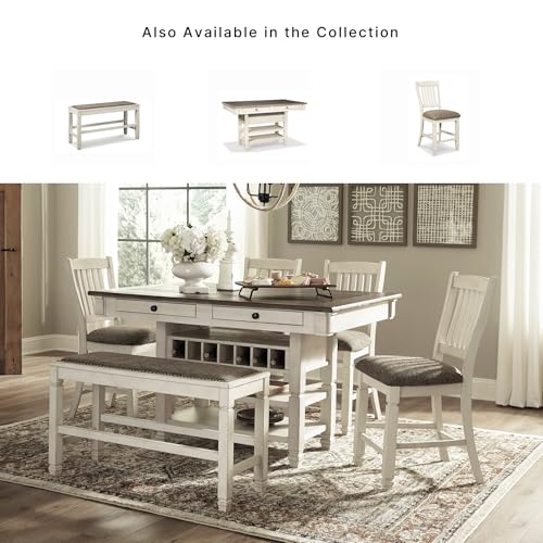 Signature Design by Ashley Bolanburg Upholstered Counter Height Bench - image 6