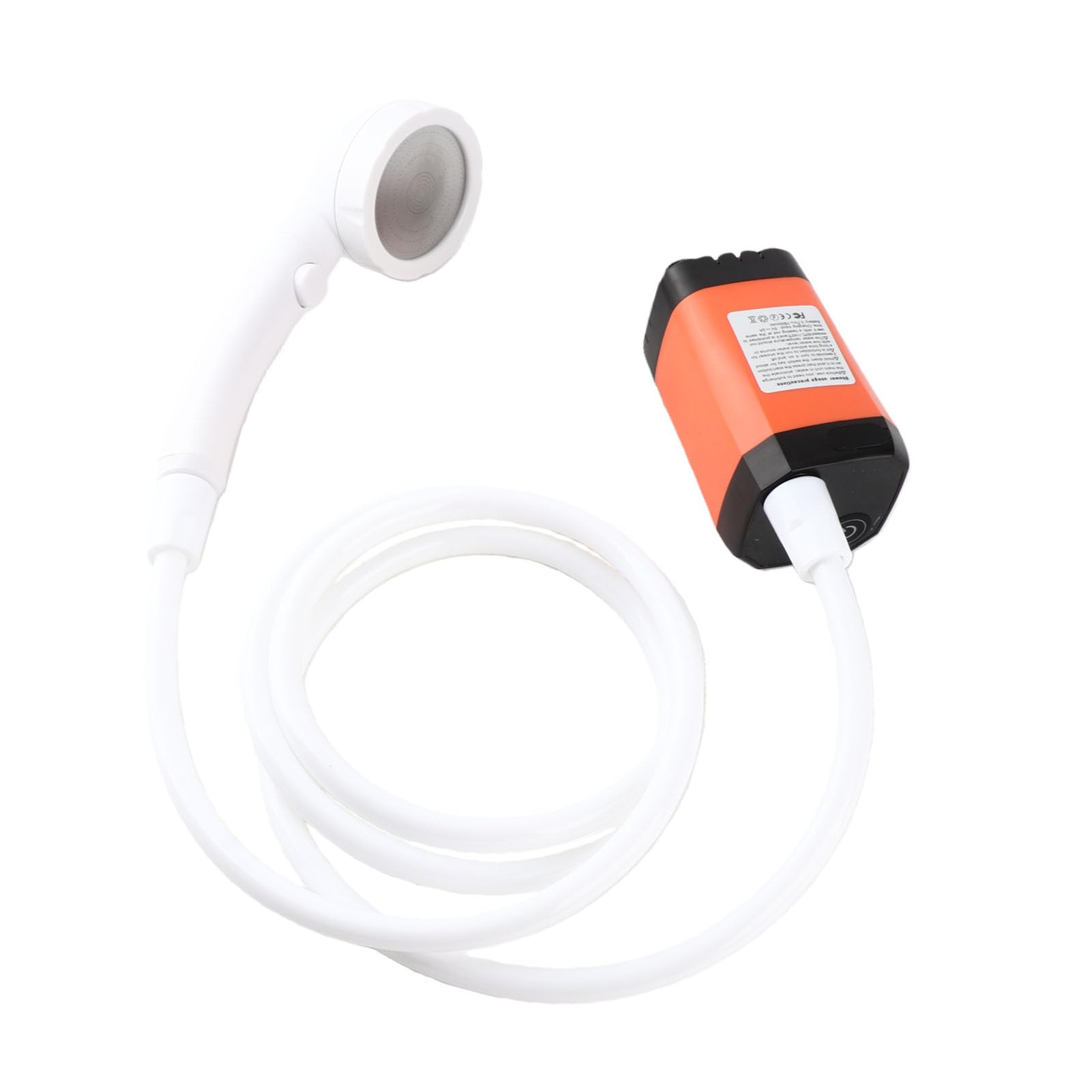 Alomejor Doccia Portatile Ricaricabile con Display Temperatura, Shower