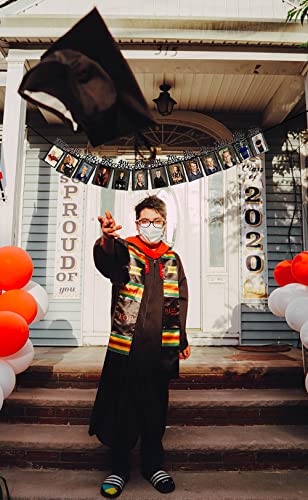 Image of Graduation Decorations 2026 5x7 Photo Banner for Class of 2026 2027 Decorations K-12 Picture Banner for Senior High School Decor Graduation Party Supplies TD114