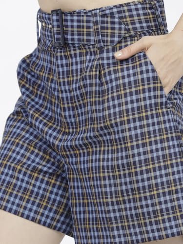Image of Tokyo Talkies Women's Regular Fit Regular Shorts | Stretchable Shorts