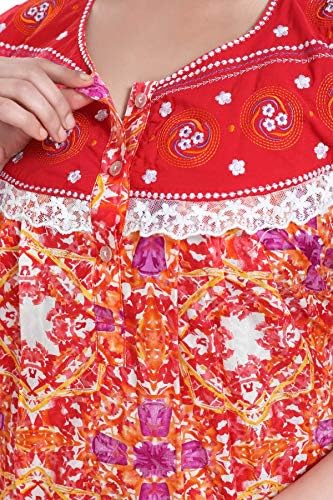 Image of Soulemo Women's Printed Alpine Nighty 1693