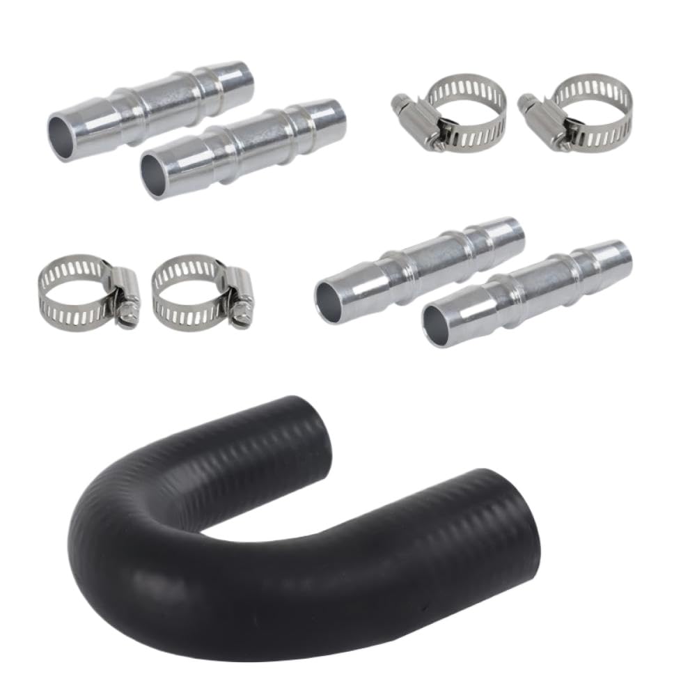 Engine Heater Cores Bypass Kit with 5/8 Inch 3/4 Inch Hose Compatible with Most Common Heater Hoses