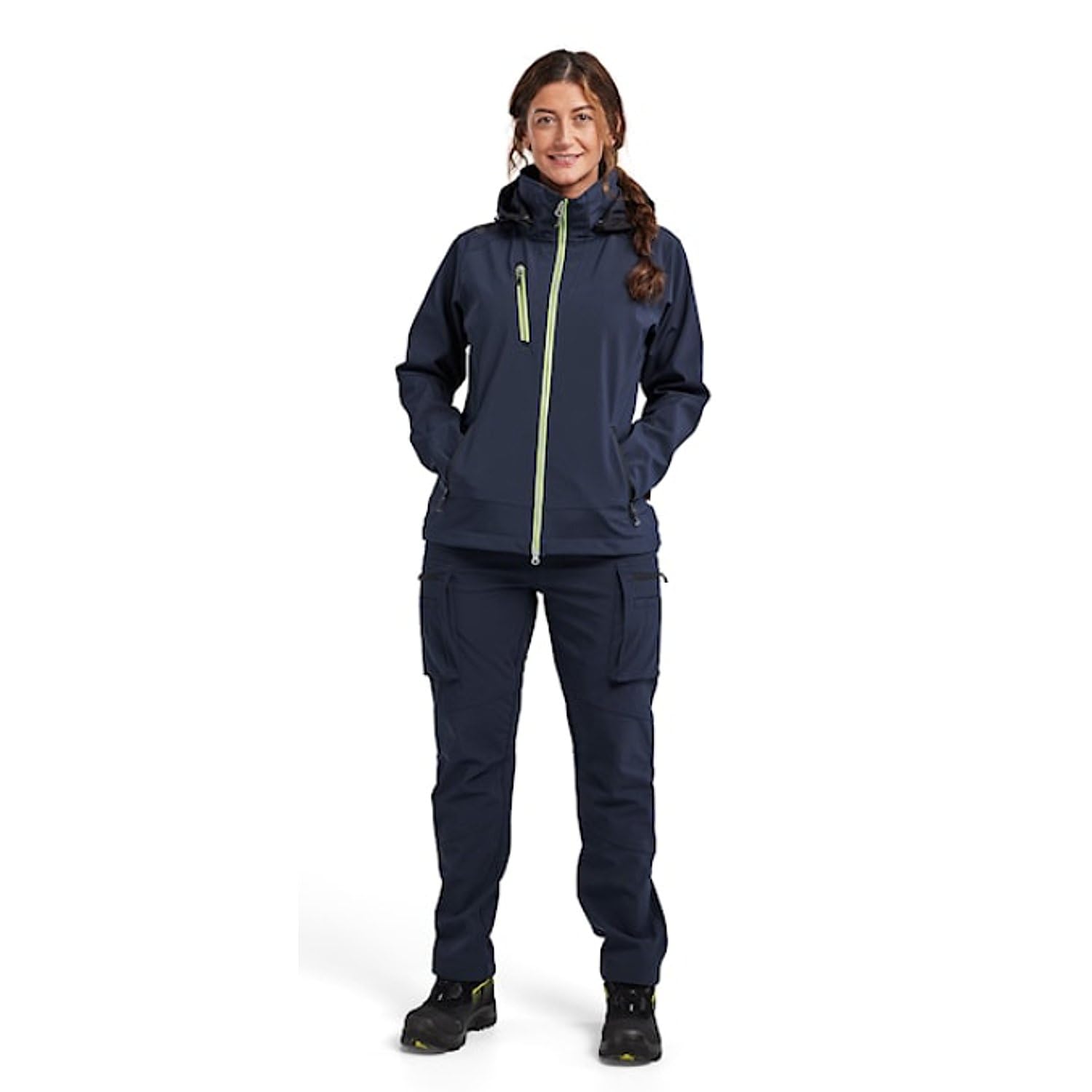 BLAKLADER Pantalón Marca Modelo Pantalón de Servicio de Softshell de Invierno