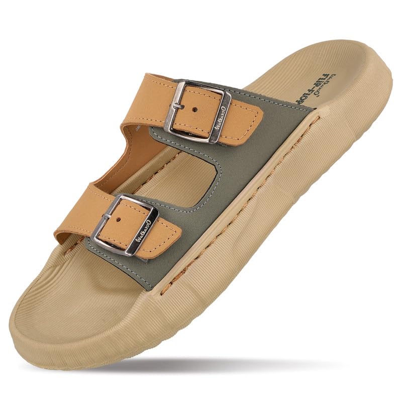 Image of WALKAROO Men's Fashion Sandals with Cushion Sole -FGP45004