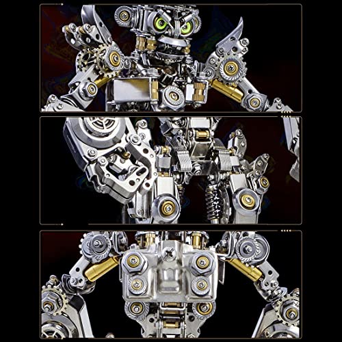 Puzzle 3D metalu, zestaw samodzielnego złożenia modelu Króla Małp, rozkładany zestaw układania puzzli 3D stali nierdzewnej dorosłych, mechaniczna zabawka edukacyjna, łamigłówka biurko – 942 elementy
