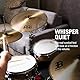 Meinl Cymbals Practice HCS Crash – 16 Zoll (Video) Schlagzeug Becken (40,64cm) mit geringer Lautstärke – Messing – traditionelles Finish (P-HCS16C)