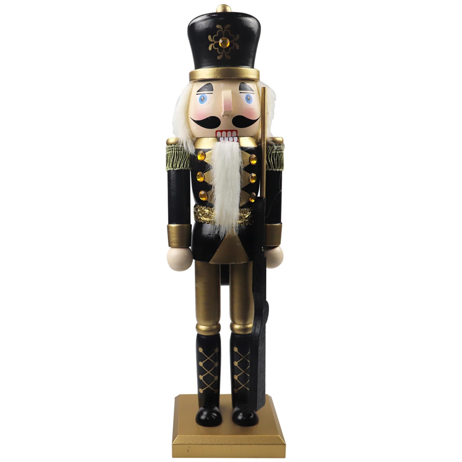 Tsophreniq Christmas Nutcrackers Ornament, Wood Soldier Figures Standing Decorations for Soldier