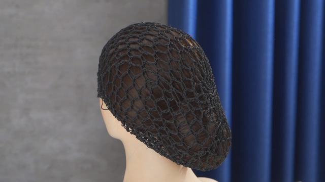 4Pcs Hair Nets For Sleeping In Crochet Cap Hair Mesh Crochet Mesh Hair - Foto 12