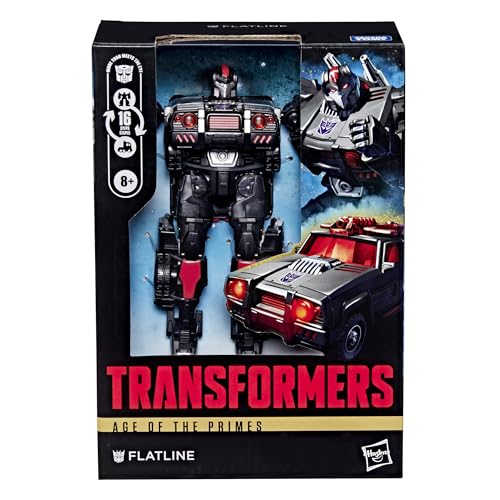 Transformers Age of the Primes Flatline, Voyager Class 7-Inch Converting Action Figure, Robot Toys for Ages 8+ - image 2