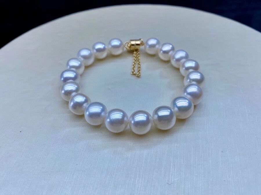 Set di orecchini e collana di gioielli di perle d'acqua dolce per donna, collana con ciondolo in argento sterling 925, set di gioielli da sposa con perle vere, regali per donne