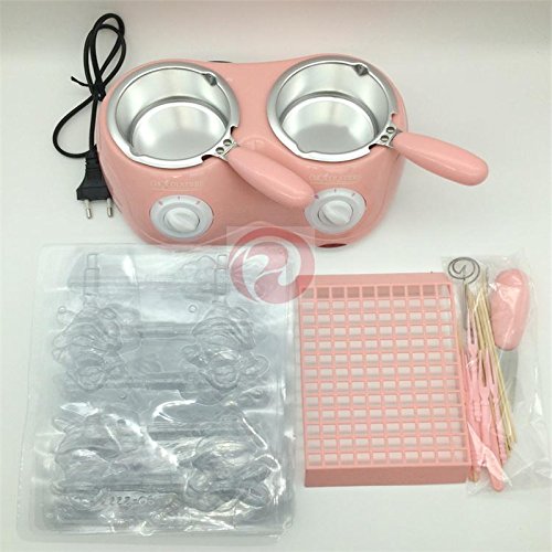 Generic China 220V Pink DIY Chocolate Soap Melting Furnace Double