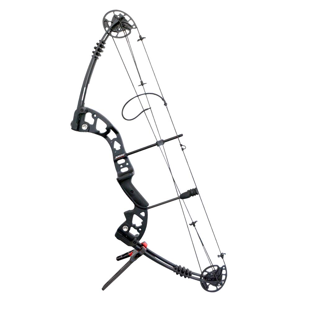 Bogenschießen Compound Bogen und Pfeil Set für Erwachsene und Jugendliche 30-55 Lbs Rechts- / Linkshand Jagdbogen Sportbogen Set mit Allen Bogen Zubehör