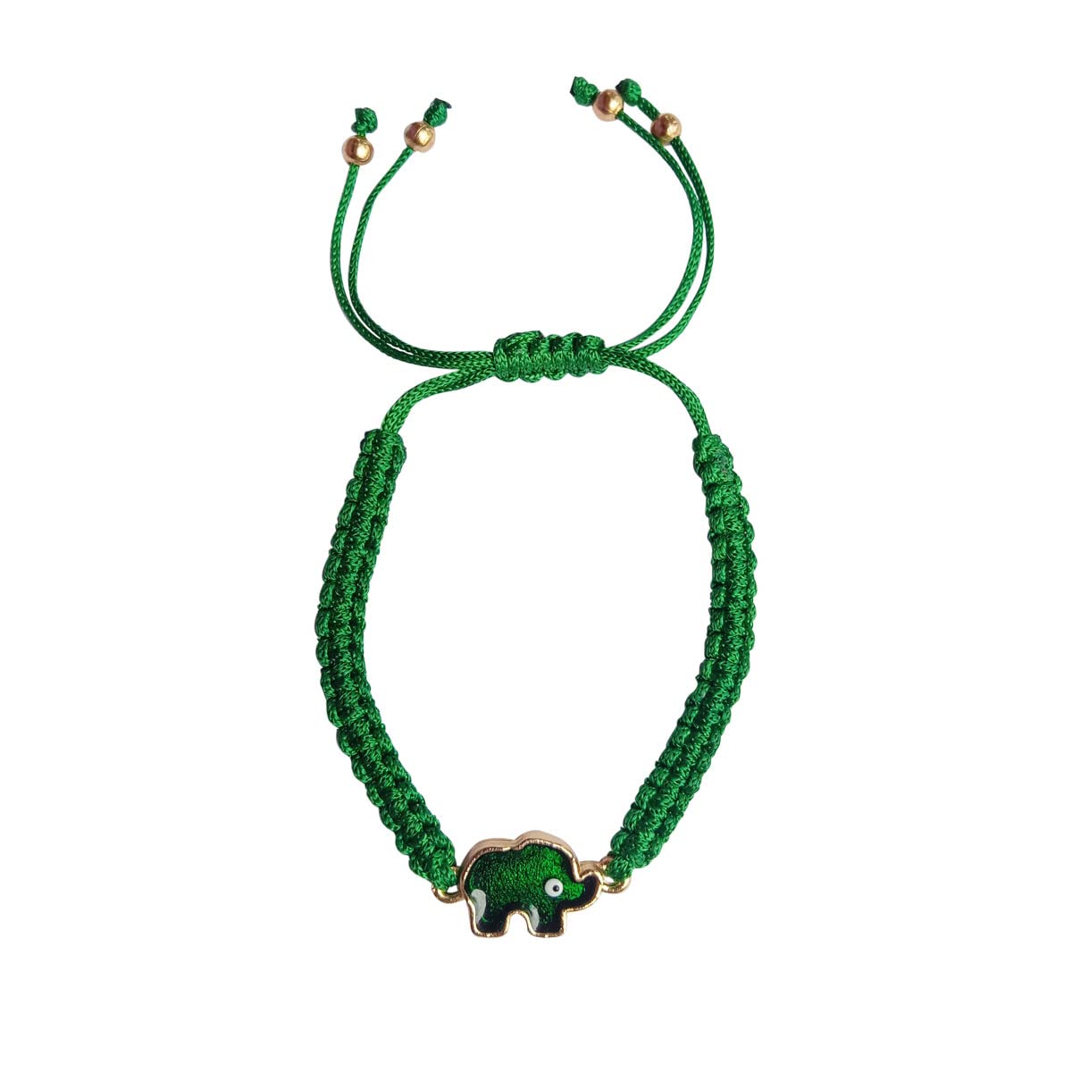 PRODUCTMINE® Elephant Evil Eye Bracelet Adjustable Wristband Handmade Friendship Brand For Girls, Men, Boys And Women Gift - Green Color (B0BG54Q31G) Amazon Price History, Amazon Price Tracker