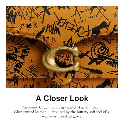 Coach Tabby Shoulder Bag 26 in Graffiti Print, 1Z/Ochre Multi4