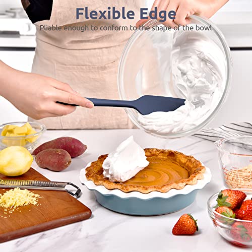 Image of U-Taste Silicone Large Spatula, 600ºF High Temp, 11.38in, Midnight Blue