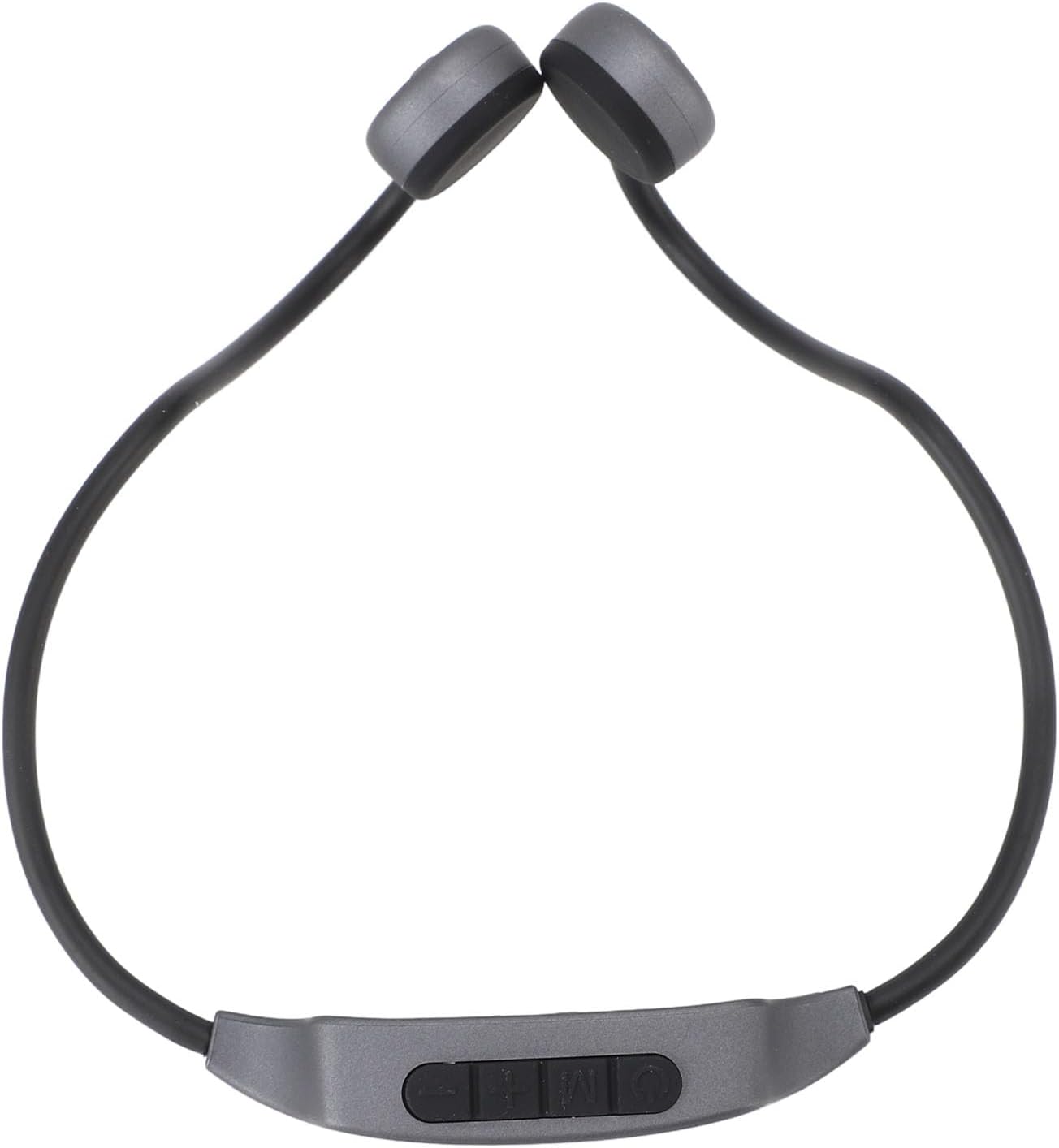 Bone Conduction Headphones, IPX8 Open Ear Headphones, Sports with BT 5.3 MP3 and 16GB Memory for Swimming, Running, Cycling, Fitness (Gray)