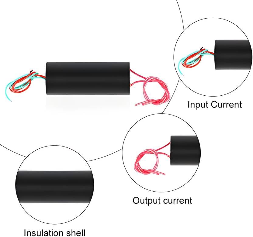 Image of Shockley High Voltage Generator DC 6-12V to 1000kV Boost Step-Up Inverter Arc Pulse Generator Power Module High Voltage Transformer (5 Piece, 1000Kv)