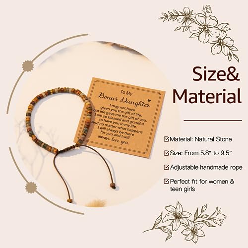 AGOT Daughter in Law Bracelets Gifts: Dear Daughter in Law Birthday Gifts from Mother in Law2