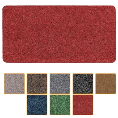 ANRO Poet Tapis de sol, paillasson, anti-salissures, lavable, imperméable, robuste, pour l'entrée, la porte d'entrée, le couloir, la cuisine, la chambre à...