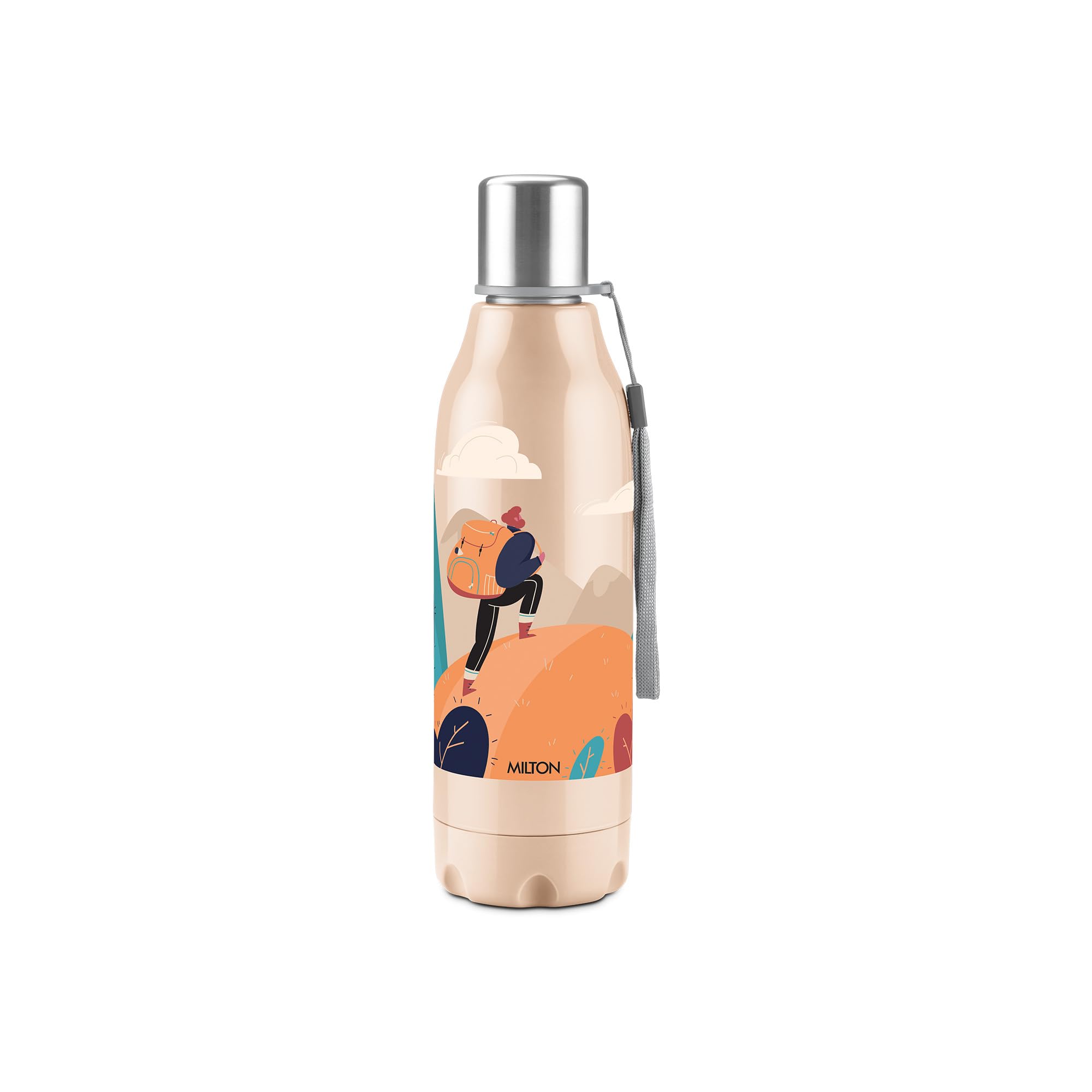 Milton Steel Thermoware Bottle - Leak Proof & Insulated -12 Milton Steel Thermoware Bottle - Leak Proof & Insulated -12