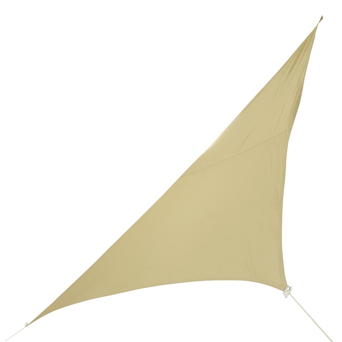 10T Wilson Sonnensegel dreieckig wasserdicht 5m - UV80+ Schutz, Robustes Tarp mit einfacher Montage - Sonnenschutz für Garten und Camping