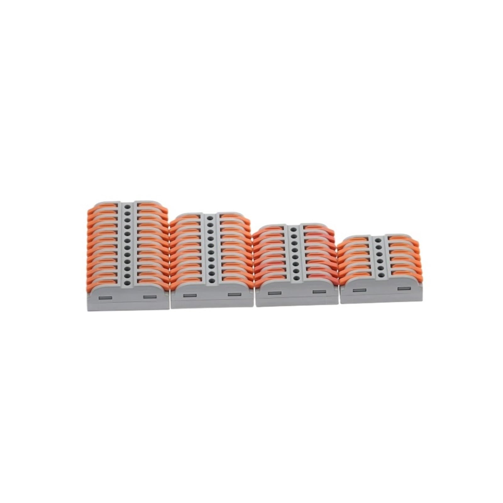 Connettore di cablaggio rapido da 2-12 pin Cavo di cablaggio splitter universale Push-in Can Combinato Morsettiera for casa 223(8P,20pcs)