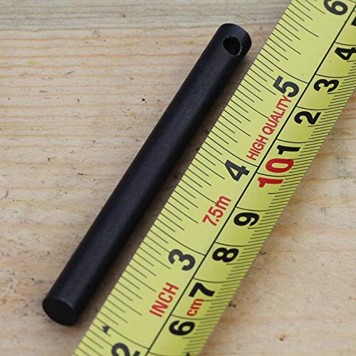 3.14'' Pack of 3 Drilled Ferro Rod Flint Fire Starter with Keychain - Image 3