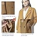 2025 Women's Fall Long Wool Pea Coat,Double Sided Blended Classy Breasted Trench Coats Jacket,Spring&Winter Dress Coat Plus Size(US, Alpha, Medium, Regular, Regular, Camel)