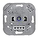 Led Dimmer 230v A2 Unterputz Phasenabschnitt R,C 10-200w Einsatz geeignet für Led und Halogen Druckwechselschalter Dimmschalter