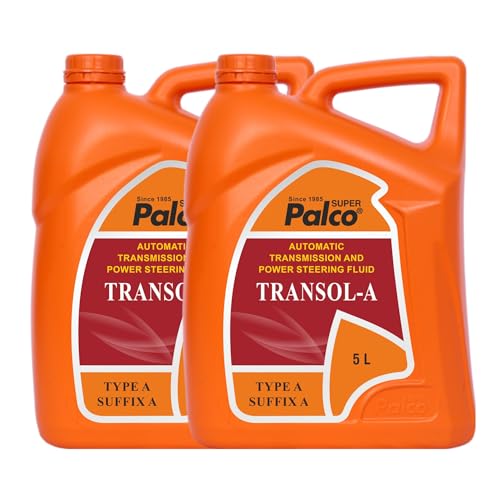 Image of PALCO TRANSOL-A | Transmission Oil - Type A Suffix A | Low Coefficient of Friction for manual Transmissions Gear Oil | Synchromesh Gears and Automatic and Power Steering Oils 5 Litres (Pack of 1)