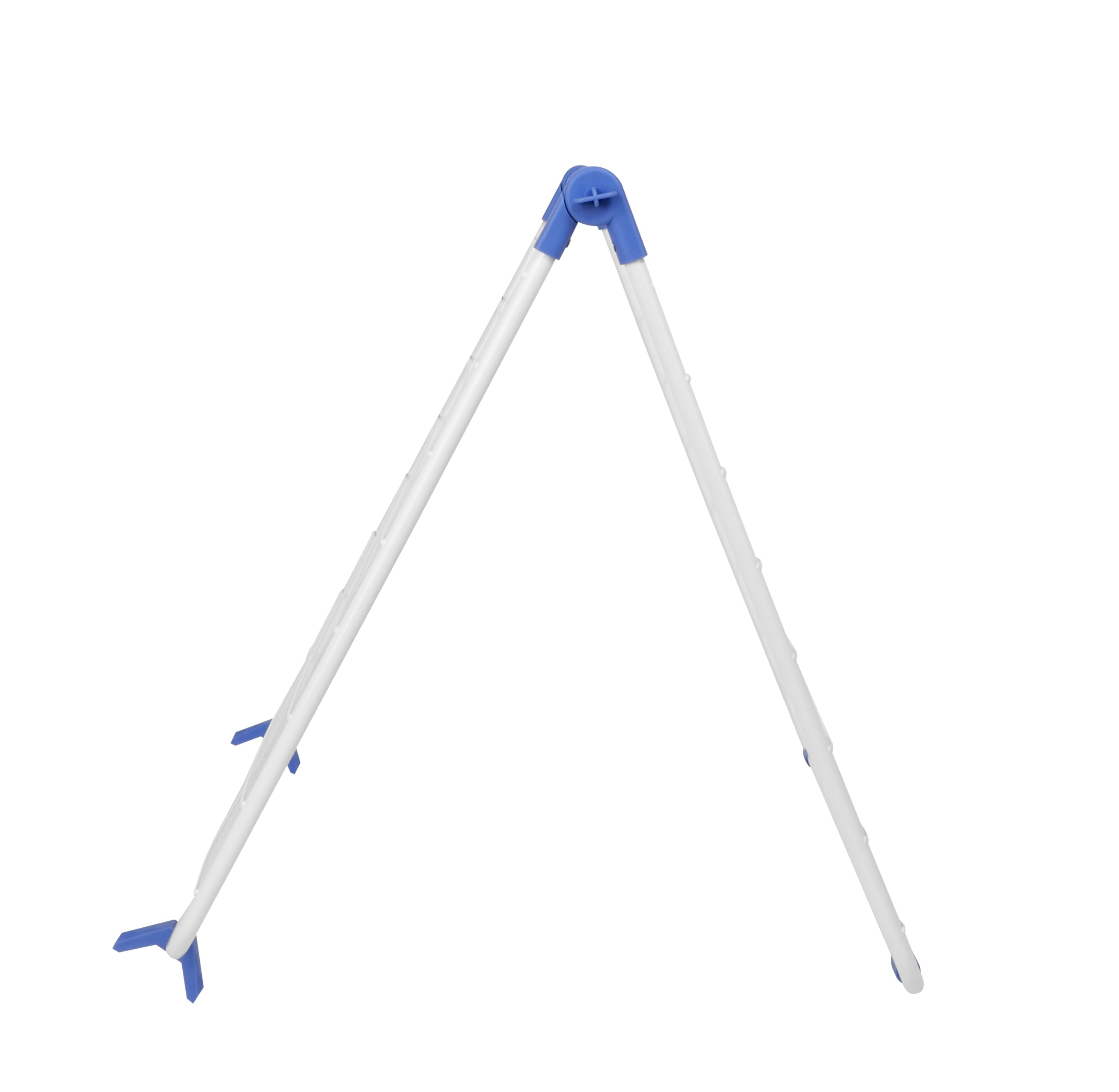 Gardissimo Metall Wäschetrockner Tumby für Badewanne, Weiß-Blau | 10 m Trockenlänge, Material: Metall und Kunststoff, Badewannen Trockner, Wäscheständer