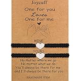 Matching Bracelets for Couples Initial Charm D&M 2pcs Jewelry Dainty Birthday Wedding Valentine's Da