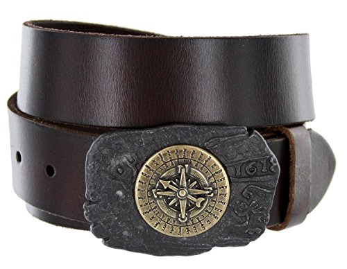 Antique Brass Rustic Pirate Nautical Sailor Compass Belt