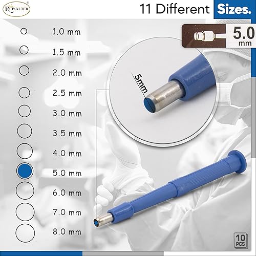 image for Royaltek Scientific Labwares Disposable Punch Biopsy with Protective C