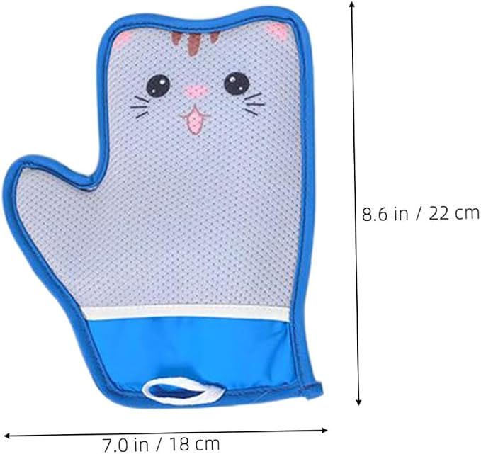 Guantes para quitar pelo de gato balacoo electrostáticos doble cara miniatura 2