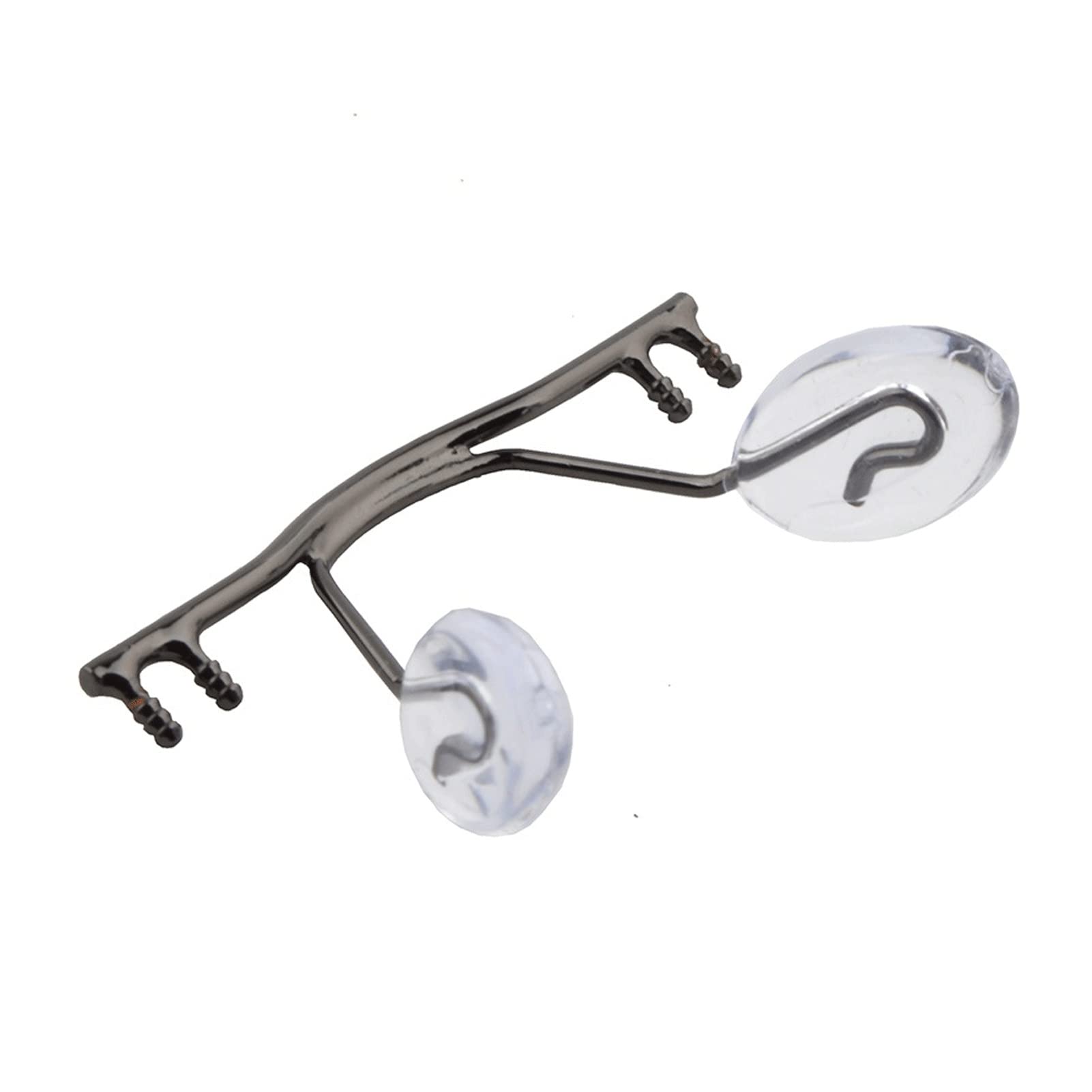 Pont de nez en acier inoxydable pour lunettes percées avec plaquettes | Lot de 10