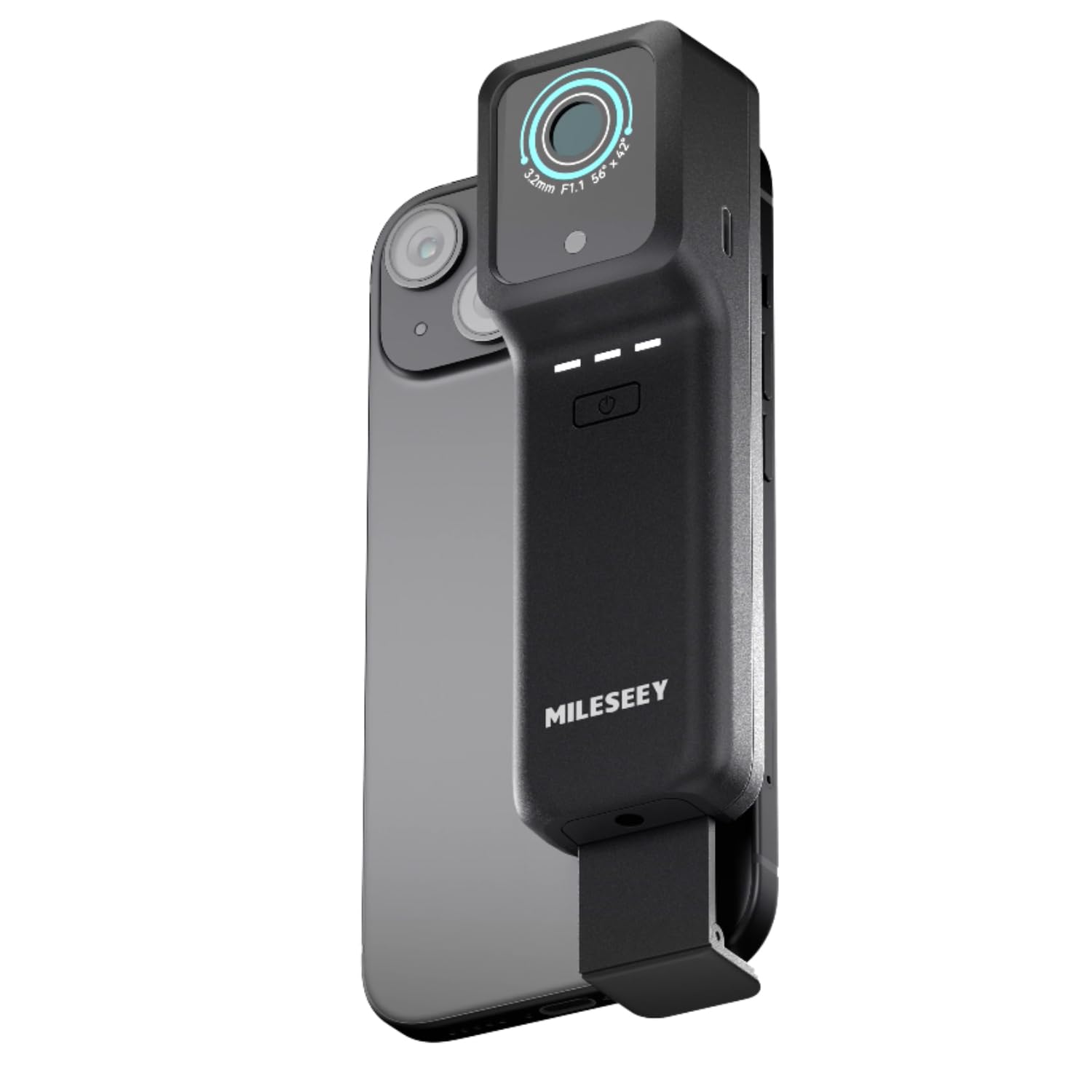 MiLESEEY TP2 Cámara Termográfica para Smartphones con Resolución IR de 256 x 192 para iOS y Android, Rango de Temperatura de -4 °F a 1022 °F y Sensibilidad Térmica de 40 mK (TP2)