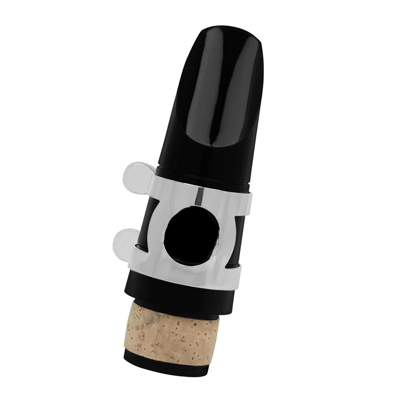 Partes del clarinete Juego De Boquillas Para Clarinete Con Ligadura Tapa De ABS Clip De Presión De Metal Ajustable Accesorios Para Boquillas De Clarinete De Madera De Caucho