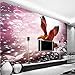Produktbild lvabc wallpaper 3D wallpaper Fototapete Romantische Red Flying Eagle Balkon Wohnzimmer Dekoration Hintergrund-150X120CM