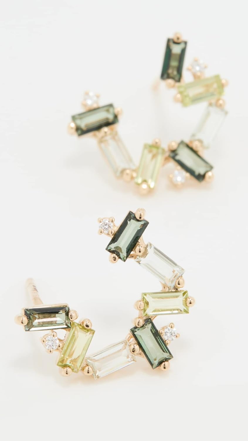 Women's Small Spiral Hoops - Image 3