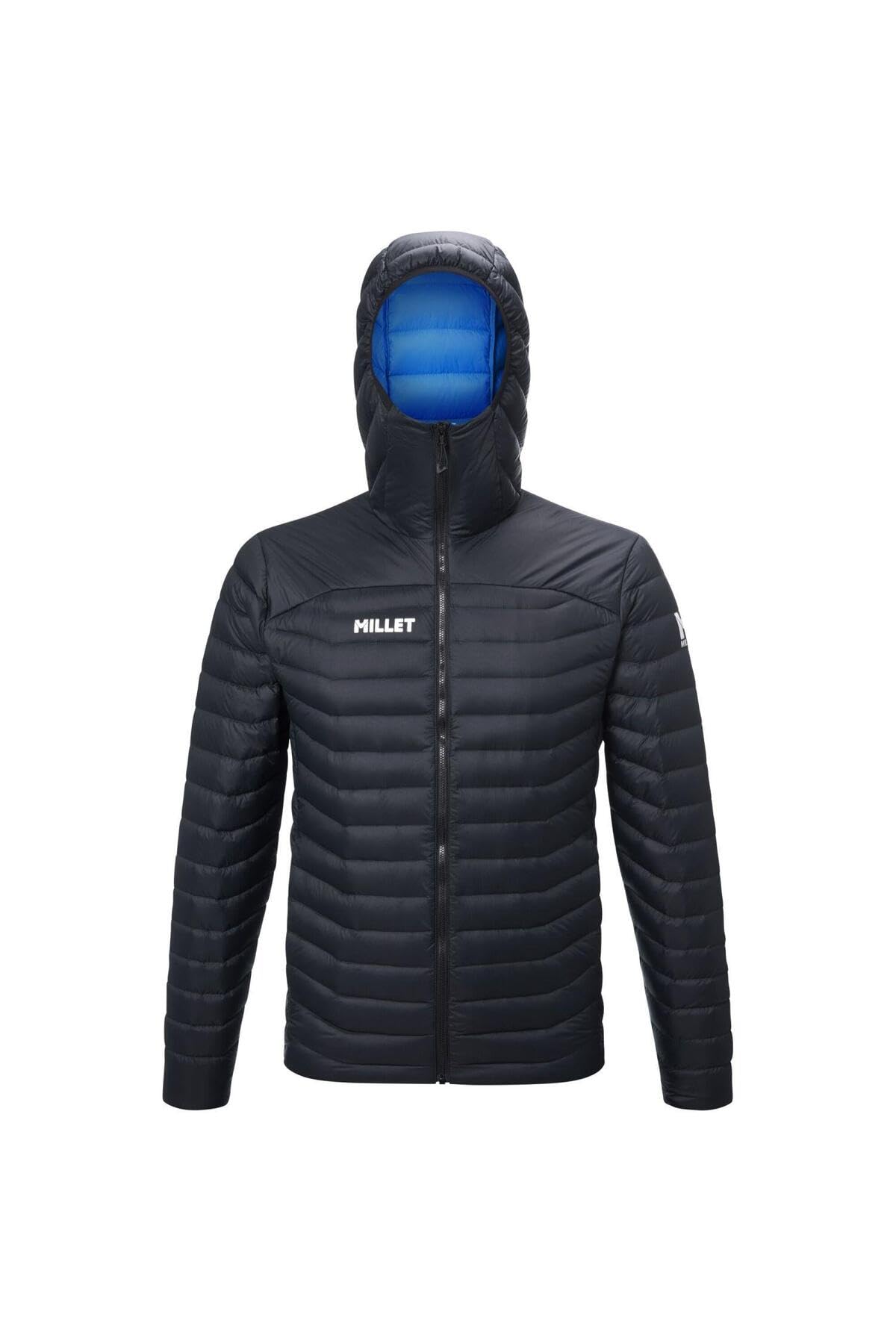 MILLET Doudoune Homme EVOLE LIGHT 700 HD Compressible Légère Déperlante (FR/ES, Alpha/lettres, M, Taille normale, Taille normale, Noir)