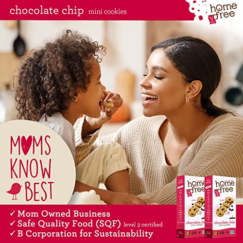 Home Free Gluten Free Mini Chocolate Chip Cookies 144 g (Pack of 6)