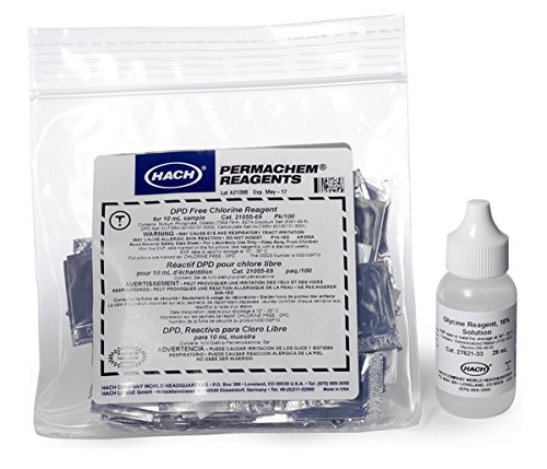 Hach Chlorine Dioxide Reagent Set, DPD Glycine, 10 mL, 2770900