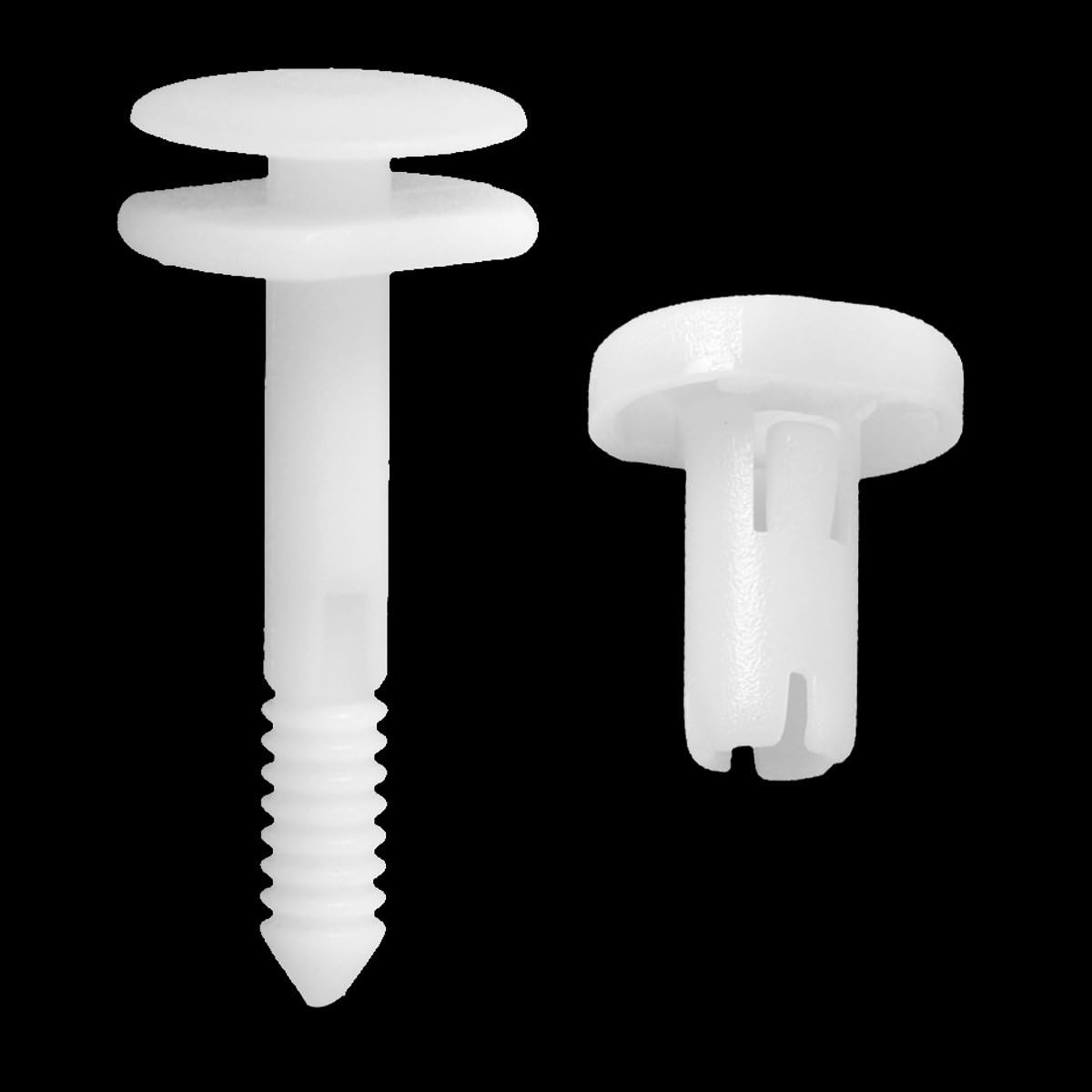 Lantee 50 Pcs Car Door Panel Retainer Clips Replacement for GM 15960325 - Fit for C1500/C2500/C3500/K1500/K2500/K3500/Suburban/Blazer/Tahoe/Pickup/Jimmy/Yukon
