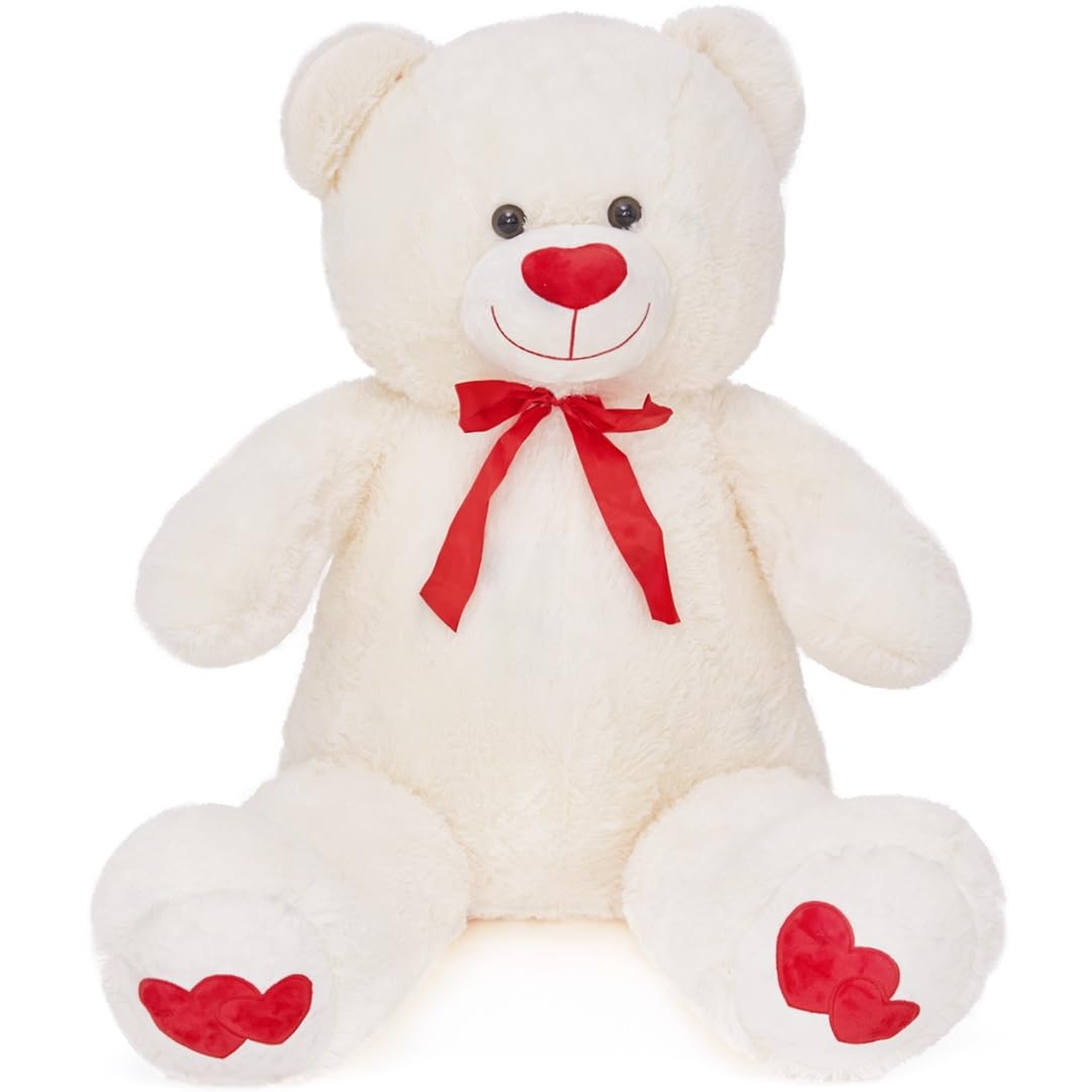 SNOWOLF Enorme XXL teddybeer, pluche knuffelbeer, pluche beer met
