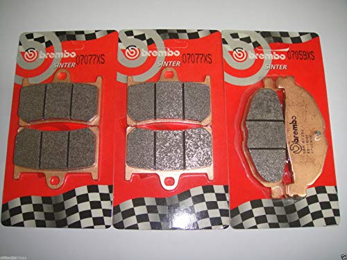 Kit plaquettes de frein avant arrière Brembo 07077XS 07059XS pour TMAX 500