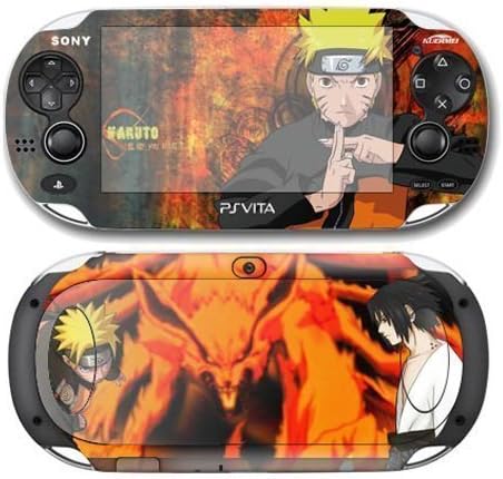 Japanese Anime Naruto Decorative Protector Skin Decal Sticker for Playstation Vita (Ps Vita)
