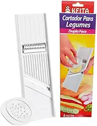 Cortador Fatiador Ralador De Legumes Dupla Face Keita Mandoline Corte Chips Rodelas Fatias