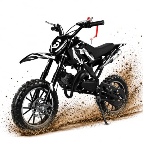 BLAZEGO 50cc Kids Gas Dirt Bike,2-Stroke Mini...